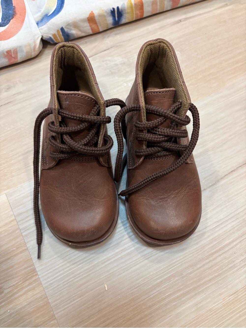 Adelisa & Co Espresso Paseo Children's Leather Boots